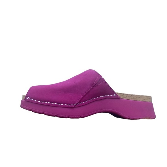 Dansko New Women’s Raven Slide Fuchsia Nubuck size 38 - Picture 7 of 11